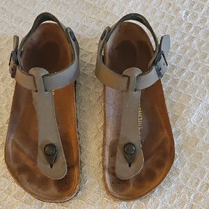 Birkenstock Gray Cairo Sandals